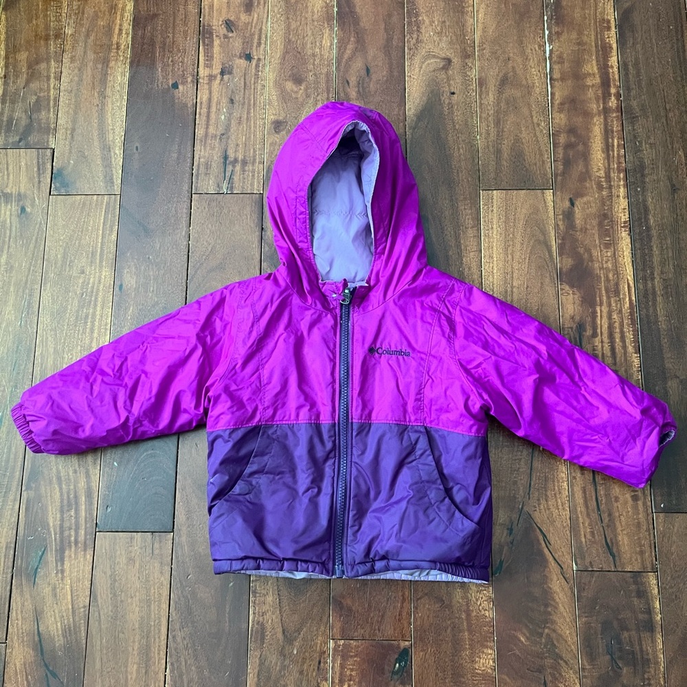 Columbia Kids' Purple Puffer Jacket